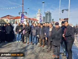 حضور پرشور دانشگاهیان دانشگاه ملی مهارت واحد استان گیلان در جشن پیروزی انقلاب و راهپیمایی یوم‌الله 22 بهمن 14