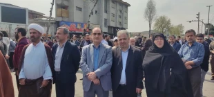 در آخرین جمعه ماه مبارک رمضان:
دانشگاهیان دانشگاه ملی مهارت استان گیلان در راهپیمایی روز جهانی قدس شرکت نمودند 11