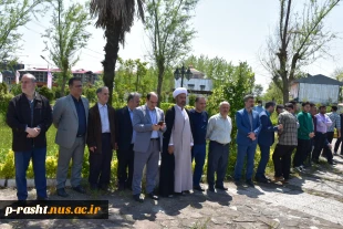 تجمع حمایت از مردم مظلوم غزه و فلسطین به همت بسیج دانشجویی دانشگاه ملی مهارت استان گیلان برگزار شد 3