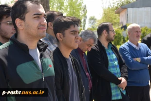 تجمع حمایت از مردم مظلوم غزه و فلسطین به همت بسیج دانشجویی دانشگاه ملی مهارت استان گیلان برگزار شد 7