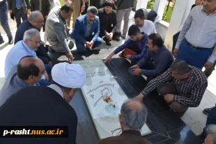 تجمع حمایت از مردم مظلوم غزه و فلسطین به همت بسیج دانشجویی دانشگاه ملی مهارت استان گیلان برگزار شد 8