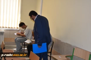 بازدید نماینده نظارت ارزیابی دانشگاه ملی مهارت از ادامه فرآیند برگزاری آزمون های لغو شده نیمسال دوم واحد استانی گیلان دانشگاه ملی مهارت 5