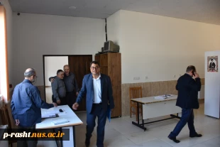 بازدید نماینده نظارت ارزیابی دانشگاه ملی مهارت از ادامه فرآیند برگزاری آزمون های لغو شده نیمسال دوم واحد استانی گیلان دانشگاه ملی مهارت 7
