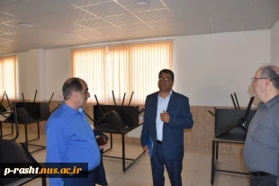 بازدید نماینده نظارت ارزیابی دانشگاه ملی مهارت از ادامه فرآیند برگزاری آزمون های لغو شده نیمسال دوم واحد استانی گیلان دانشگاه ملی مهارت 8