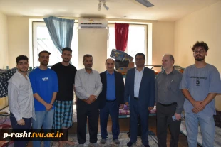 بازدید نماینده نظارت ارزیابی دانشگاه ملی مهارت از ادامه فرآیند برگزاری آزمون های لغو شده نیمسال دوم واحد استانی گیلان دانشگاه ملی مهارت 11