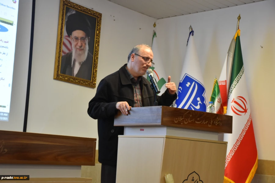 آیین معارفه دانشجویان نو ورود دانشکده ملی مهارت شهید چمران رشت برگزار شد 18