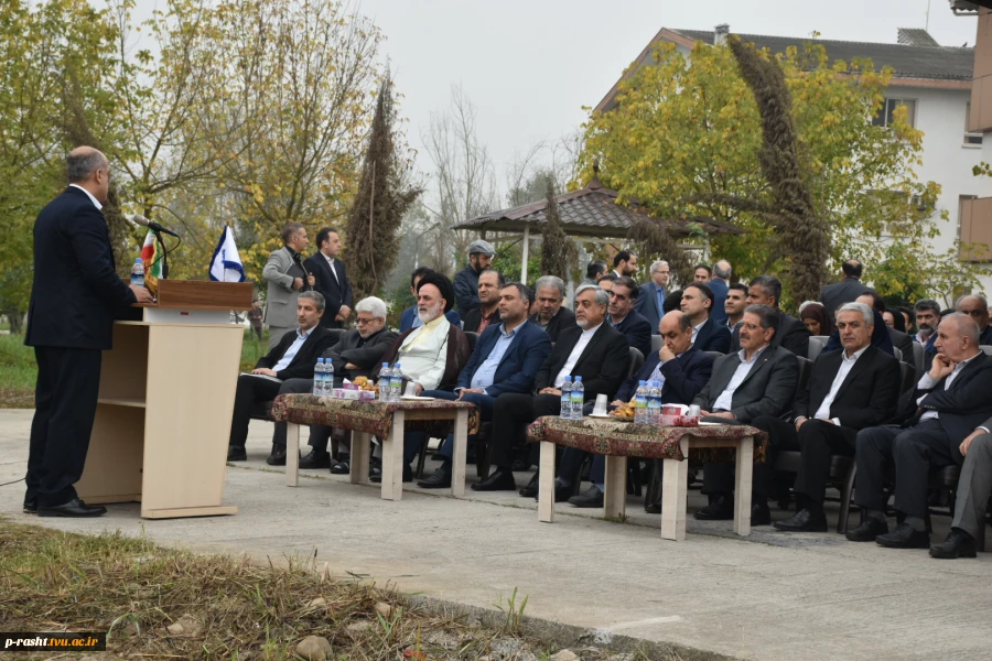در سفر دو روز دکتر غلامرضا زمانی رئیس دانشگاه ملی مهارت از استان گیلان:
آغاز ساخت پروژه مجتمع کارگاهی و آزمایشگاهی دانشکده شهید چمران رشت با حضور استاندر گیلان و جمعی از نمایندگان مجلس و مسئولان و مقامات استانی و بازدید از تعدادی از واحد های هفتگانه دانش