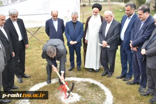 در سفر دو روز دکتر غلامرضا زمانی رئیس دانشگاه ملی مهارت از استان گیلان:
آغاز ساخت پروژه مجتمع کارگاهی و آزمایشگاهی دانشکده شهید چمران رشت با حضور استاندر گیلان و جمعی از نمایندگان مجلس و مسئولان و مقامات استانی و بازدید از تعدادی از واحد های هفتگانه دانش