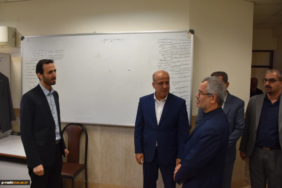 نشست هم اندیشی دکتر محمدرضا احمدی سنگری نماینده مردم شریف شهرستان رشت و خمام در مجلس شورای اسلامی با سرپرست دانشگاه ملی مهارت واحد استانی گیلان 7