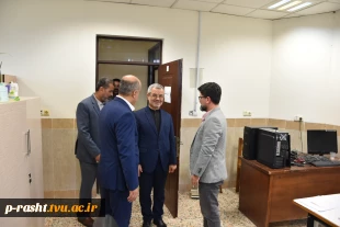 نشست هم اندیشی دکتر محمدرضا احمدی سنگری نماینده مردم شریف شهرستان رشت و خمام در مجلس شورای اسلامی با سرپرست دانشگاه ملی مهارت واحد استانی گیلان 8