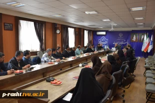 جلسه رئیس دانشگاه ملی مهارت واحد استانی گیلان با سرپرستان خوابگاه های دانشجویی واحدهای دانشگاه در استان گیلان 4