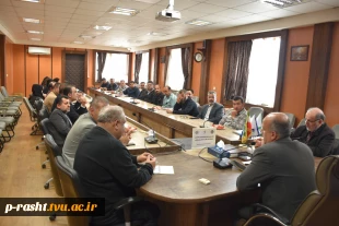 جلسه رئیس دانشگاه ملی مهارت واحد استانی گیلان با سرپرستان خوابگاه های دانشجویی واحدهای دانشگاه در استان گیلان 6