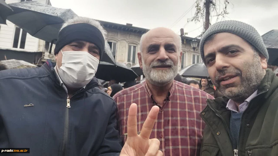حضور دانشگاهیان دانشگاه ملی مهارت استان گیلان در راهپیمایی یوم الله ۲۲ بهمن 4