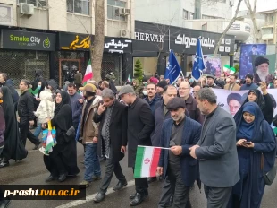 حماسه حضور دانشگاهیان دانشگاه ملی مهارت استان گیلان در راهپیمایی یوم الله روز قدس 5