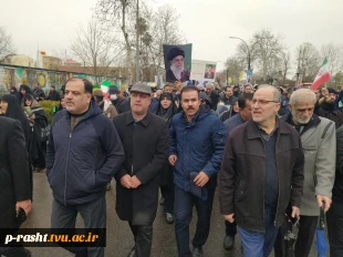 حماسه حضور دانشگاهیان دانشگاه ملی مهارت استان گیلان در راهپیمایی یوم الله روز قدس 8