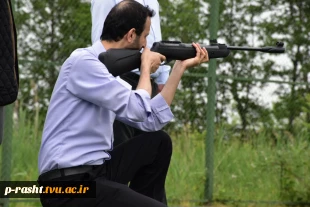 برگزاری مسابقه تیراندازی با تفنگ بادی پرسنل دانشکده شهید چمران رشت به مناسبت دهه کرامت و هفته آموزش 15