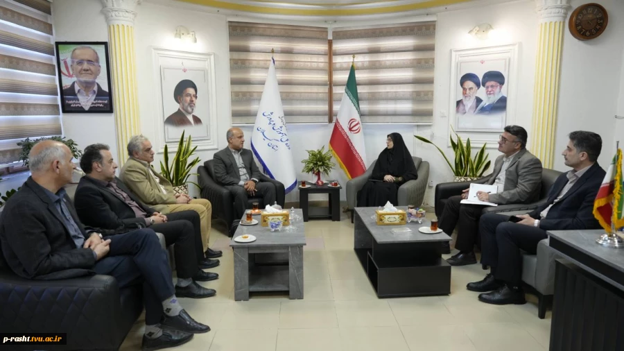 دیدار و گفت‌وگو رئیس دانشگاه ملی مهارت استان گیلان با مدیرکل آموزش و پرورش استان 4